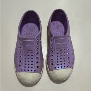 Kids native shoes size 10